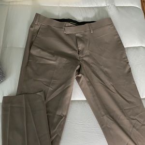 tailored khaki dress pants